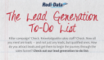 The Lead Generation To-Do List